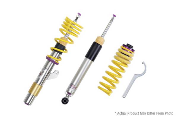 KW - KW Height Adjustable Coilovers with Independent Compression and Rebound Technology - 352200BZ