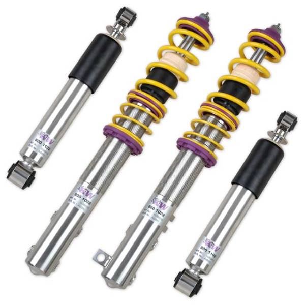KW - KW Height adjustable stainless steel coilovers with adjustable rebound damping - 15280050