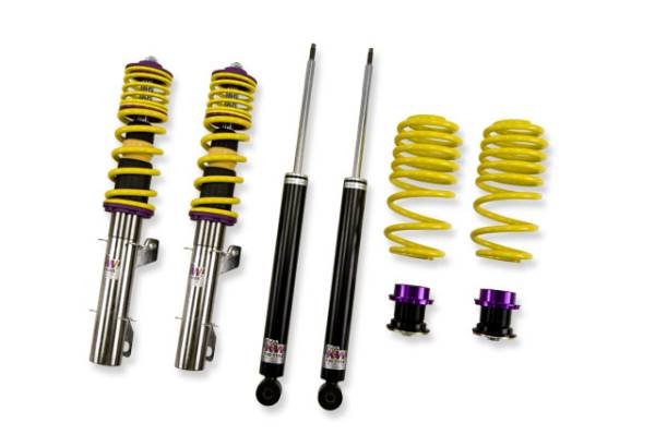 KW - KW Height adjustable stainless steel coilovers with adjustable rebound damping - 15280061