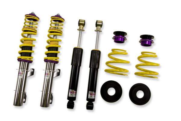 KW - KW Height adjustable stainless steel coilovers with adjustable rebound damping - 15280081