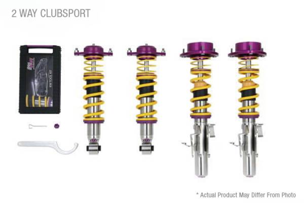 KW - KW Adjustable Coilovers, Aluminum Top Mounts, Independent Compression and Rebound - 35220804