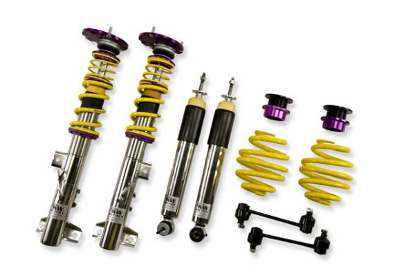 KW - KW Adjustable Coilovers, Aluminum Top Mounts, Independent Compression and Rebound - 35220827