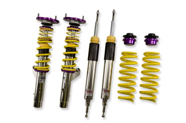 KW - KW Adjustable Coilovers, Aluminum Top Mounts, Independent Compression and Rebound - 35220832