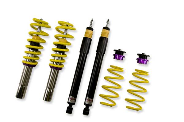 KW - KW Height adjustable stainless steel coilovers with adjustable rebound damping - 18010075