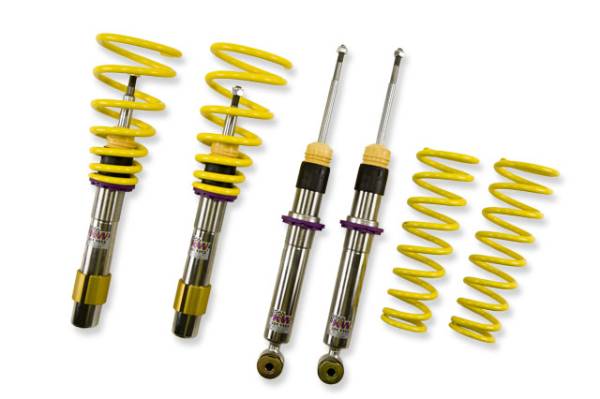 KW - KW Height adjustable stainless steel coilovers with adjustable rebound damping - 18020005