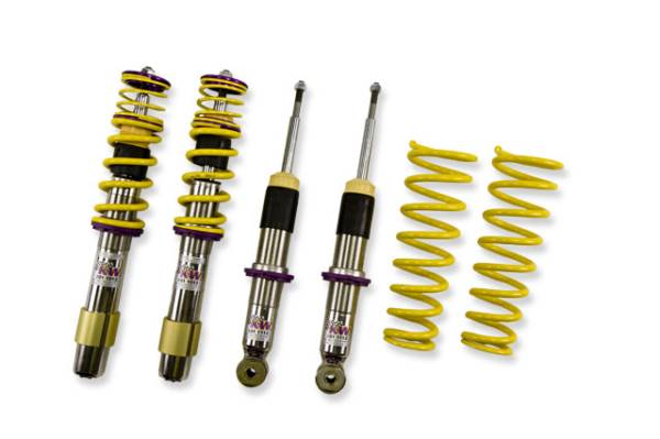 KW - KW Height adjustable stainless steel coilovers with adjustable rebound damping - 18020006