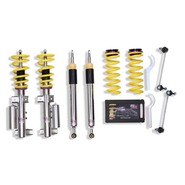 KW - KW Height Adjustable Coilovers with Independent Compression and Rebound Technology - 35225033