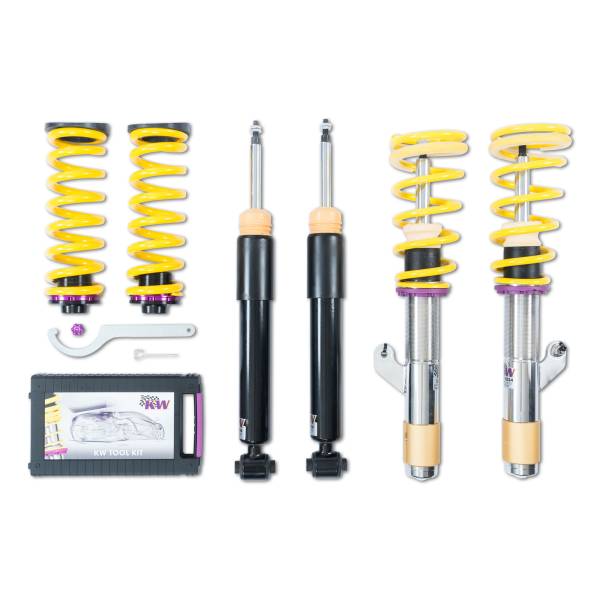 KW - KW Height adjustable stainless steel coilovers with adjustable rebound damping - 1802000F