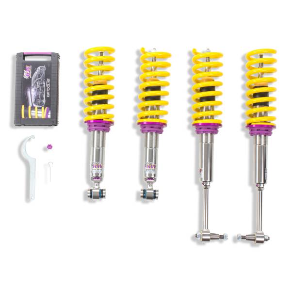 KW - KW Height Adjustable Coilovers with Independent Compression and Rebound Technology - 35225050