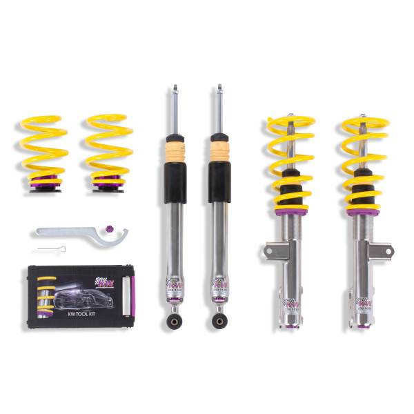 KW - KW Height Adjustable Coilovers with Independent Compression and Rebound Technology - 35225065