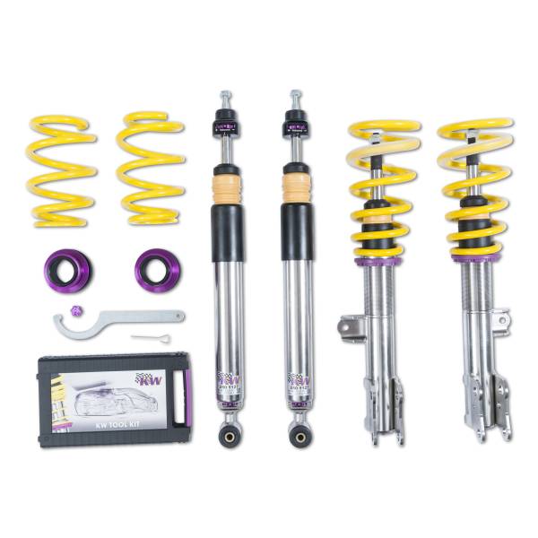 KW - KW Height Adjustable Coilovers with Independent Compression and Rebound Technology - 35225072