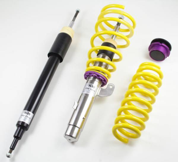 KW - KW Height adjustable stainless steel coilovers with adjustable rebound damping - 18020033