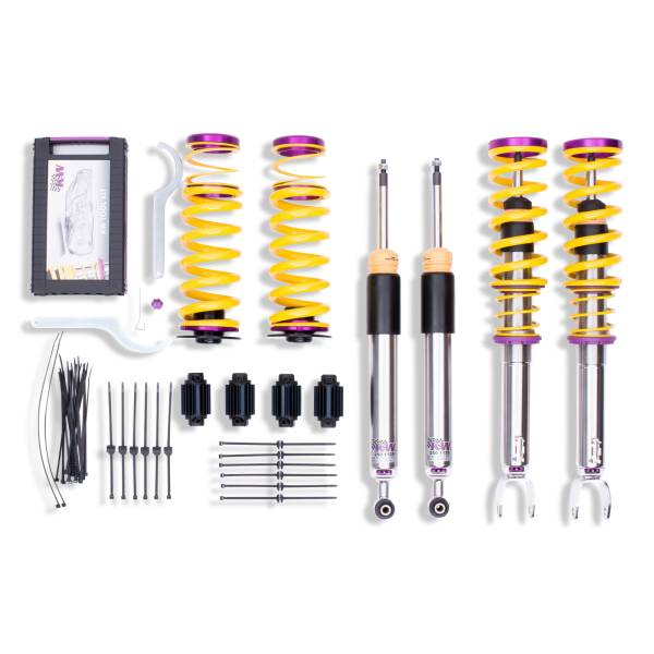 KW - KW Height Adjustable Coilovers with Independent Compression and Rebound Technology - 35225081