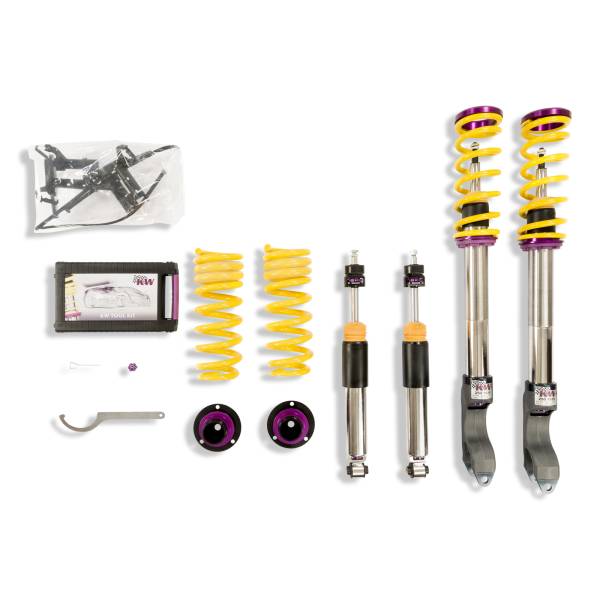 KW - KW Height Adjustable Coilovers with Independent Compression and Rebound Technology - 35225096