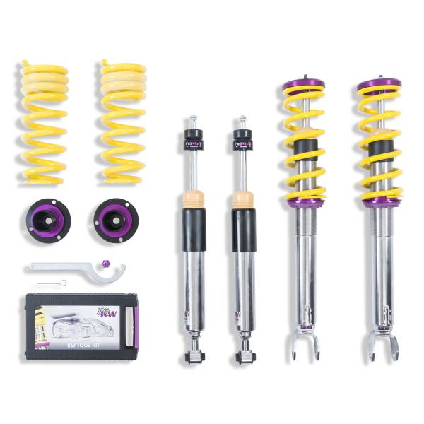 KW - KW Height Adjustable Coilovers with Independent Compression and Rebound Technology - 35225099