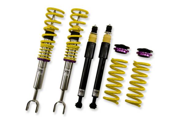 KW - KW Height adjustable stainless steel coilovers with adjustable rebound damping - 18025005