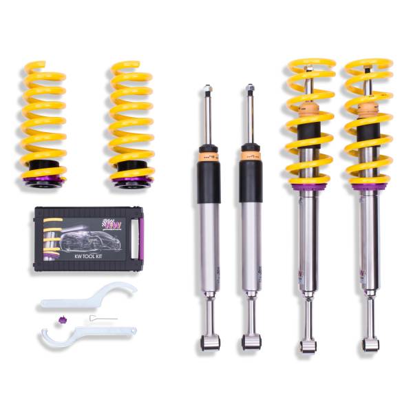 KW - KW Height Adjustable Coilovers with Independent Compression and Rebound Technology - 35243010