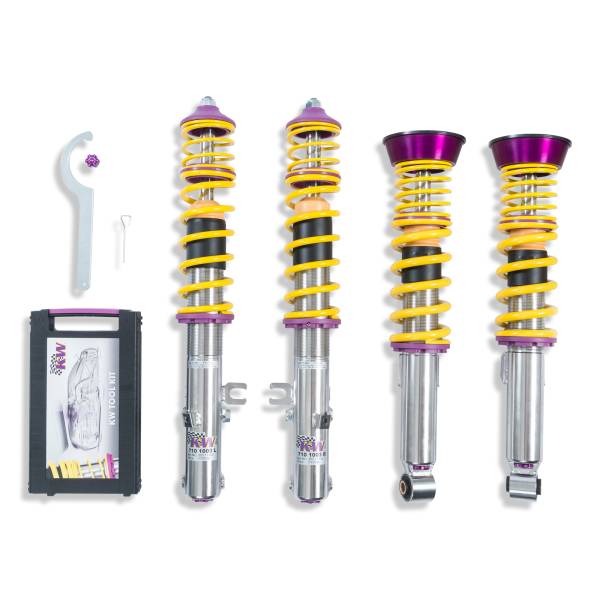 KW - KW Height Adjustable Coilovers with Independent Compression and Rebound Technology - 35271004