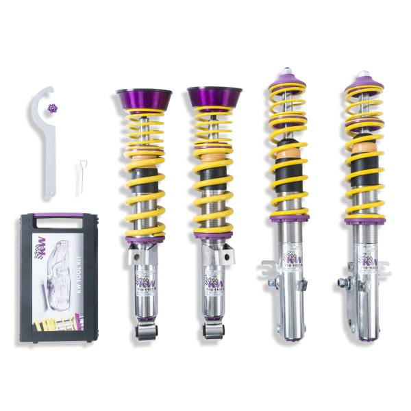 KW - KW Height Adjustable Coilovers with Independent Compression and Rebound Technology - 35271005
