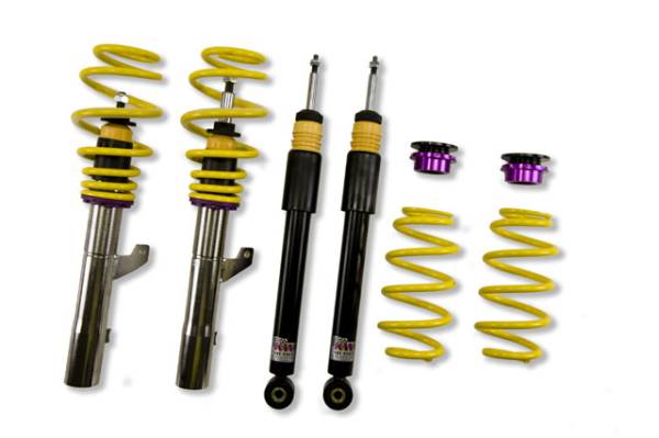 KW - KW Height adjustable stainless steel coilovers with adjustable rebound damping - 18081030