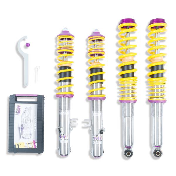KW - KW Height Adjustable Coilovers with Independent Compression and Rebound Technology - 35271011