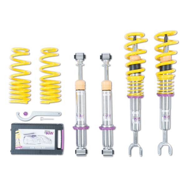 KW - KW Height adjustable stainless steel coilover system with pre-configured damping - 10210032