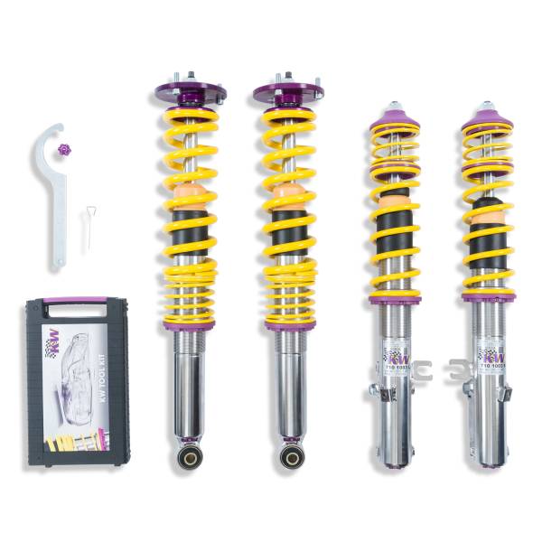 KW - KW Height Adjustable Coilovers with Independent Compression and Rebound Technology - 35271021