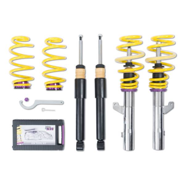 KW - KW Height adjustable stainless steel coilover system with pre-configured damping - 10210040