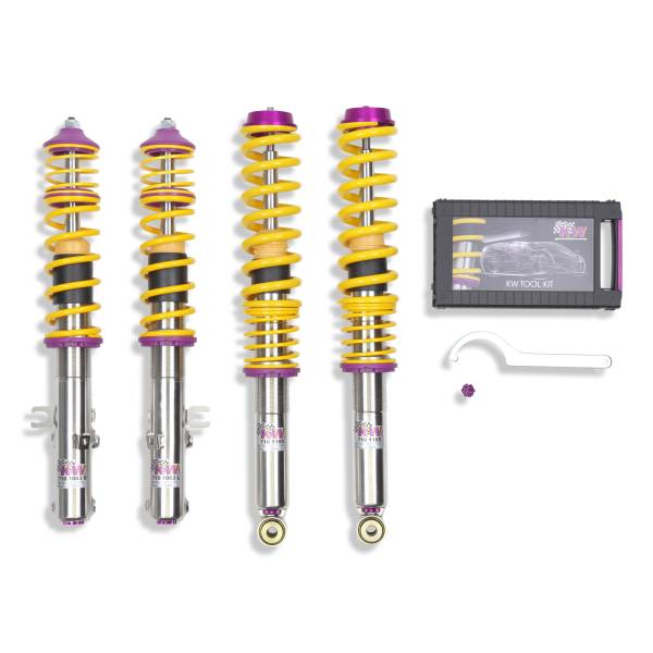 KW - KW Height Adjustable Coilovers with Independent Compression and Rebound Technology - 35271025