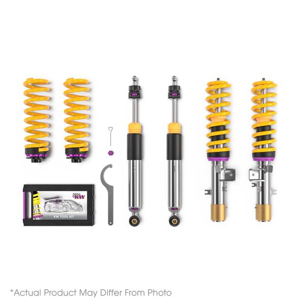 KW - KW Height Adjustable Coilovers with Independent Compression and Rebound Technology - 35271092