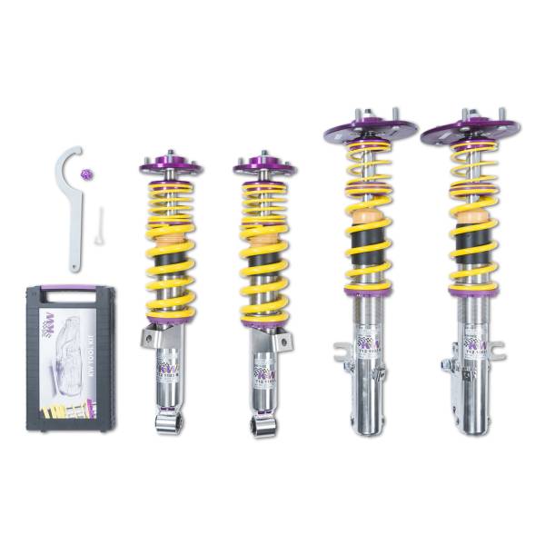 KW - KW Adjustable Coilovers, Aluminum Top Mounts, Independent Compression and Rebound - 35271804