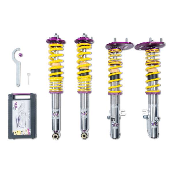 KW - KW Adjustable Coilovers, Aluminum Top Mounts, Independent Compression and Rebound - 35271811