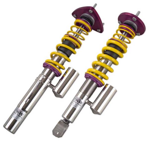 KW - KW Adjustable Coilovers, Aluminum Top Mounts, Independent Compression and Rebound - 35271815