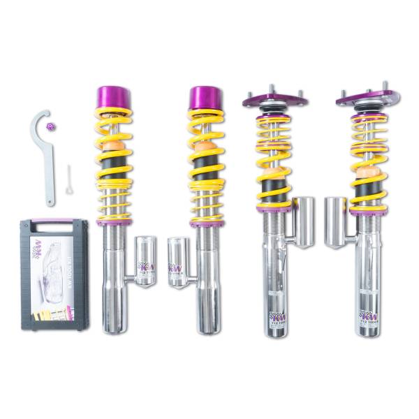 KW - KW Adjustable Coilovers, Aluminum Top Mounts, Independent Compression and Rebound - 35271816