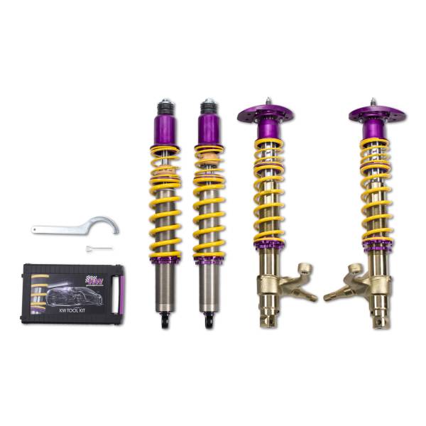 KW - KW Adjustable Coilovers, Aluminum Top Mounts, Independent Compression and Rebound - 35271864
