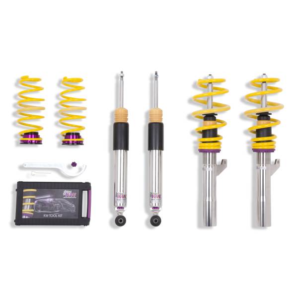 KW - KW Height Adjustable Coilovers with Independent Compression and Rebound Technology - 3528000E