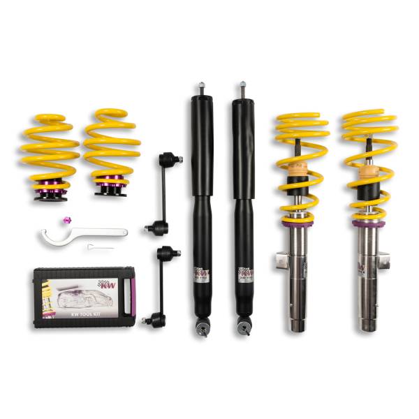 KW - KW Height adjustable stainless steel coilover system with pre-configured damping - 10220023