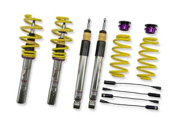 KW - KW Height Adjustable Coilovers with Independent Compression and Rebound Technology - 35280110
