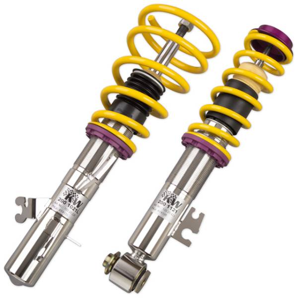 KW - KW Height adjustable stainless steel coilover system with pre-configured damping - 10220050