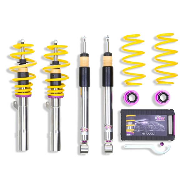 KW - KW Height Adjustable Coilovers with Independent Compression and Rebound Technology - 35281031