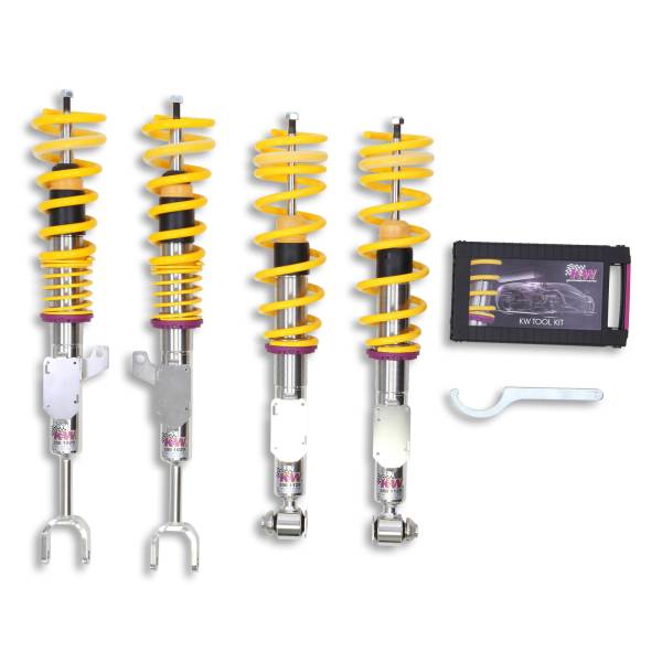 KW - KW Height adjustable stainless steel coilover system with pre-configured damping - 10220080