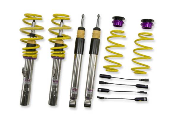 KW - KW Height Adjustable Coilovers with Independent Compression and Rebound Technology - 35281036