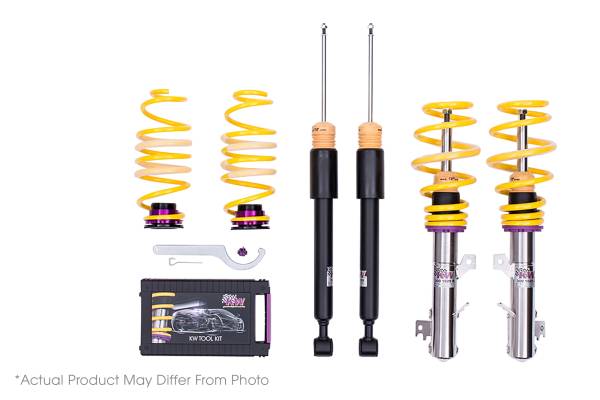 KW - KW Height adjustable stainless steel coilover system with pre-configured damping - 102200CX