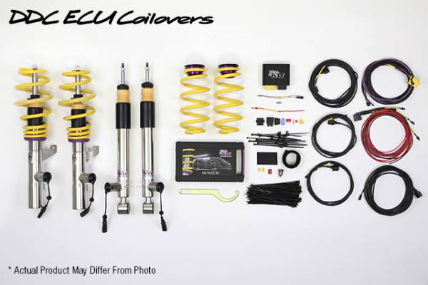KW - KW Height Adjustable Coilovers with standalone ECU for Electronic Damper Control - 39010024