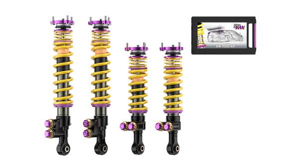 KW - KW 4 Way Adjustable coilovers with low & high-speed compression & rebound control - 3090125080