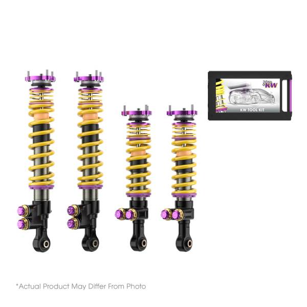 KW - KW 4 Way Adjustable coilovers with low & high-speed compression & rebound control - 3090171093