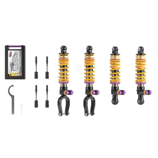 KW - KW 4 Way Adjustable coilovers with low & high-speed compression & rebound control - 30911008