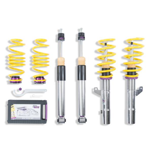 KW - KW Height Adjustable Coilovers with Independent Compression and Rebound Technology - 3521000M