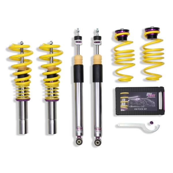 KW - KW Height Adjustable Coilovers with Independent Compression and Rebound Technology - 35210075