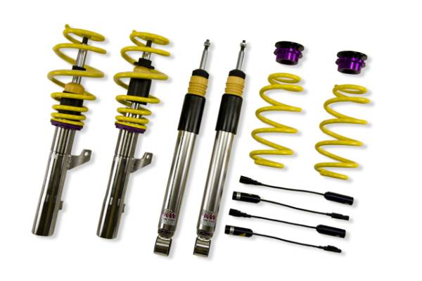 KW - KW Height Adjustable Coilovers with Independent Compression and Rebound Technology - 35210093